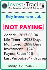 Monitored by Invest-Tracing.com HYIP Monitor-Invest-Tracing.com