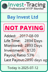 Monitored by Invest-Tracing.com HYIP Monitor-Invest-Tracing.com