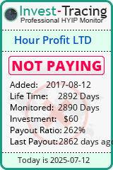 Monitored by Invest-Tracing.com HYIP Monitor-Invest-Tracing.com