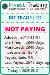 HYIP Monitor-Invest-Tracing.com