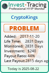 Monitored by Invest-Tracing.com HYIP Monitor-Invest-Tracing.com
