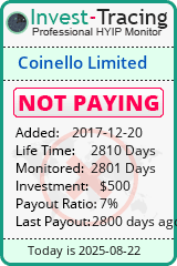 Monitored by Invest-Tracing.com HYIP Monitor-Invest-Tracing.com