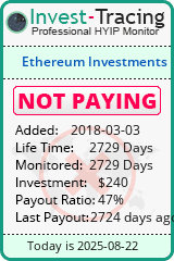 Monitored by Invest-Tracing.com HYIP Monitor-Invest-Tracing.com