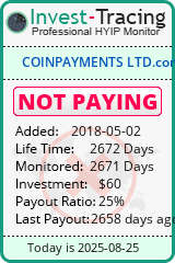 Monitored by Invest-Tracing.com HYIP Monitor-Invest-Tracing.com
