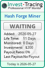 HYIP Monitor-Invest-Tracing.com